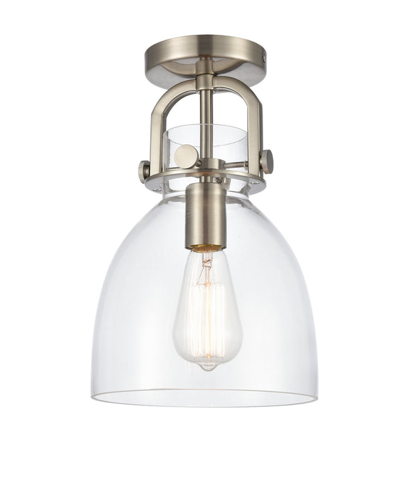 Innovations 412-1F-SN-8CL LED Flush Mount, Brushed Satin Nickel