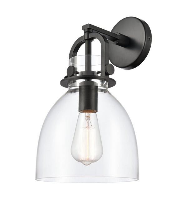 Innovations 412-1W-BK-8CL LED Wall Sconce, Matte Black