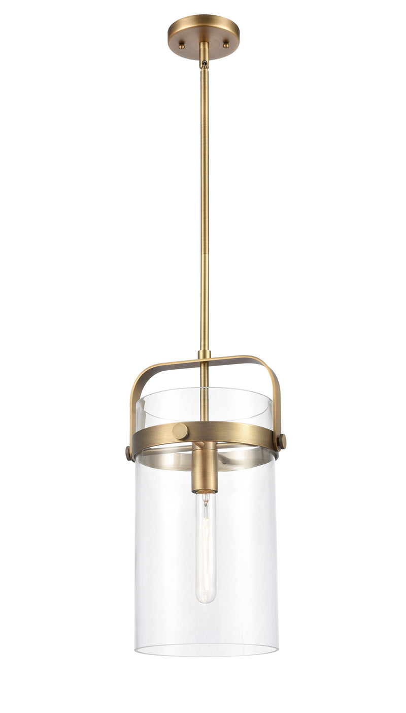 Innovations 413-1S-BB-8CL LED Mini Pendant, Brushed Brass