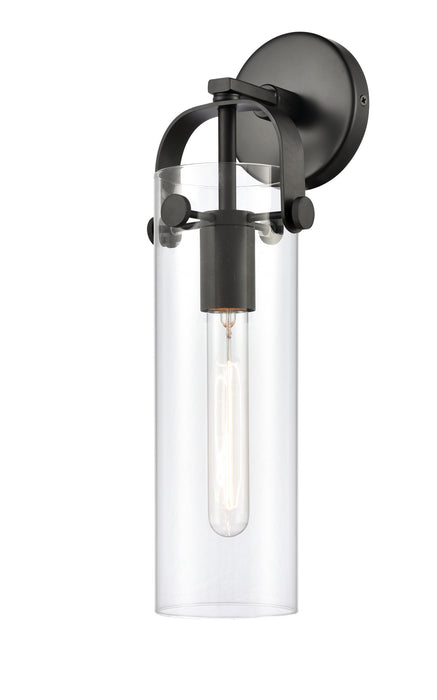 Innovations 413-1W-BK-4CL LED Wall Sconce, Matte Black