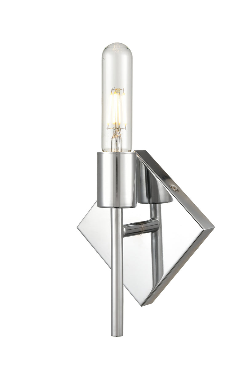 Innovations 425-1W-PC One Light Wall Sconce, Polished Chrome