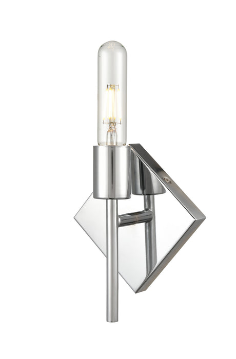 Innovations 425-1W-PC One Light Wall Sconce, Polished Chrome
