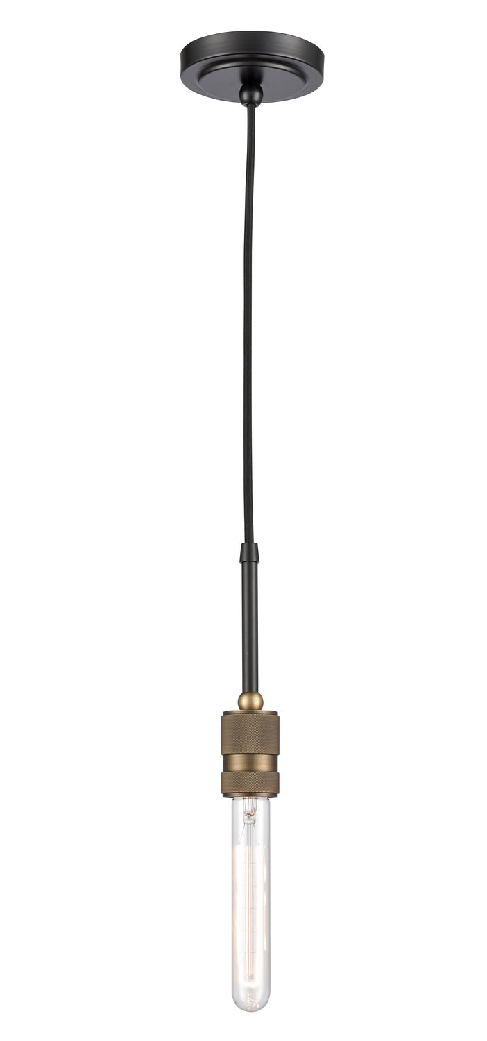 Innovations 444-1P-BAB LED Mini Pendant, Black Antique Brass