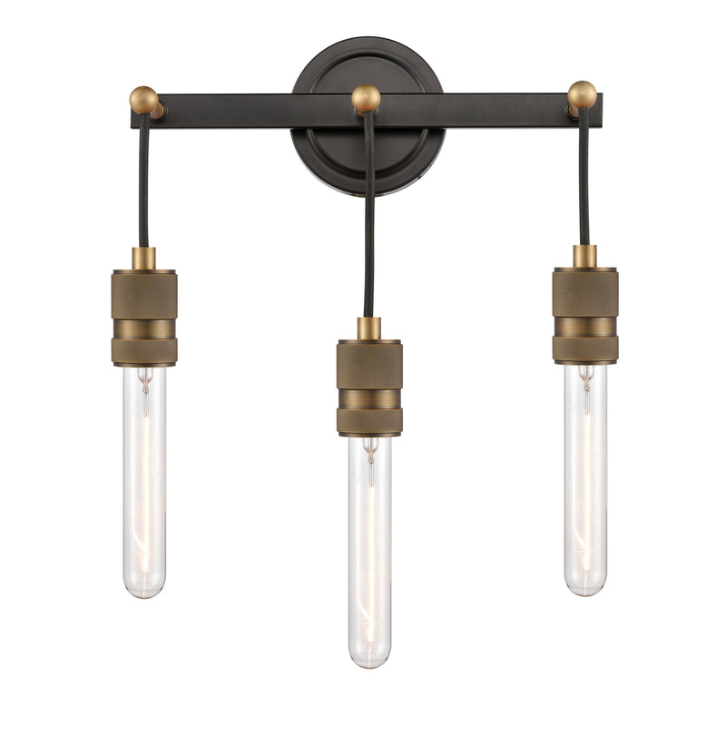 Innovations 444-3W-BAB LED Bath Vanity, Black Antique Brass