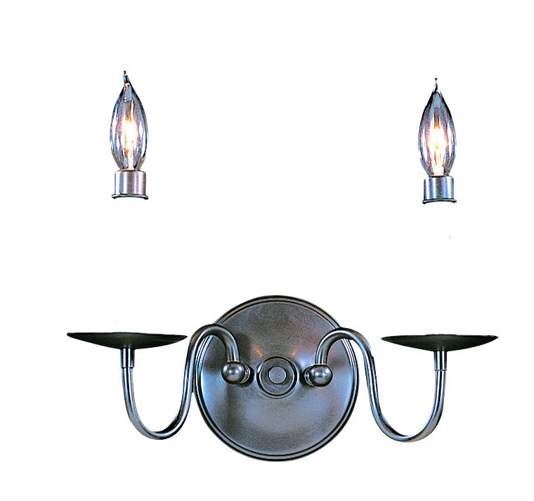 Framburg 9222 MB Two Light Wall Sconce, Mahogany Bronze