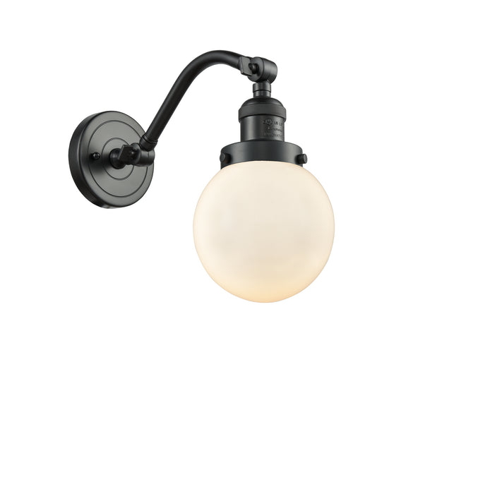 Innovations 515-1W-OB-G201-6 One Light Wall Sconce, Oil Rubbed Bronze