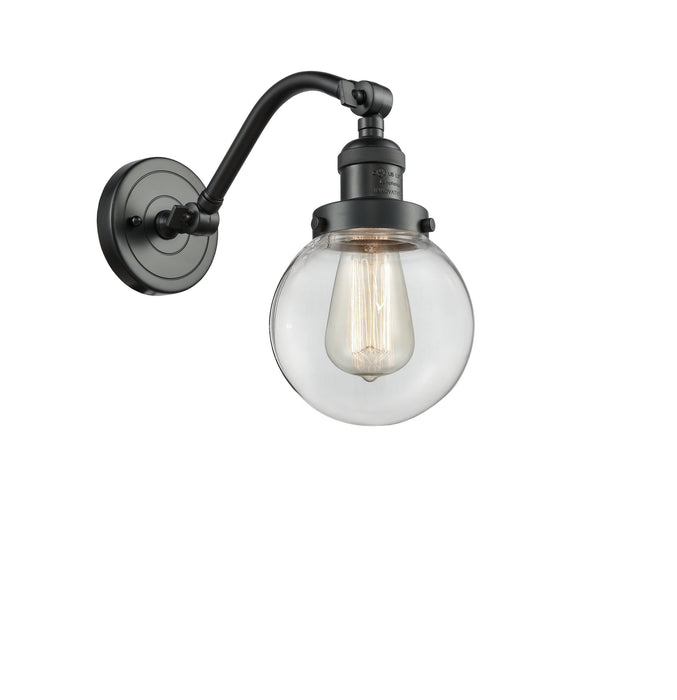Innovations 515-1W-OB-G202-6 One Light Wall Sconce, Oil Rubbed Bronze