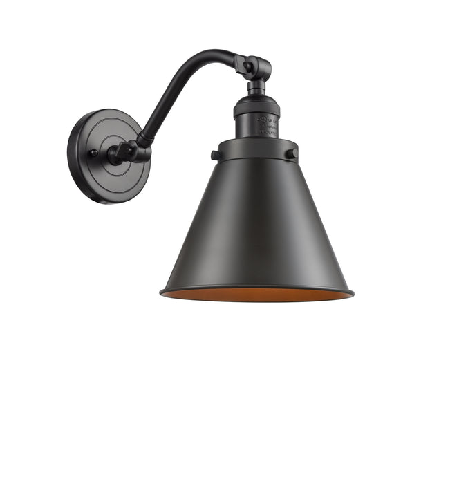 Innovations 515-1W-OB-M13-OB One Light Wall Sconce, Oil Rubbed Bronze