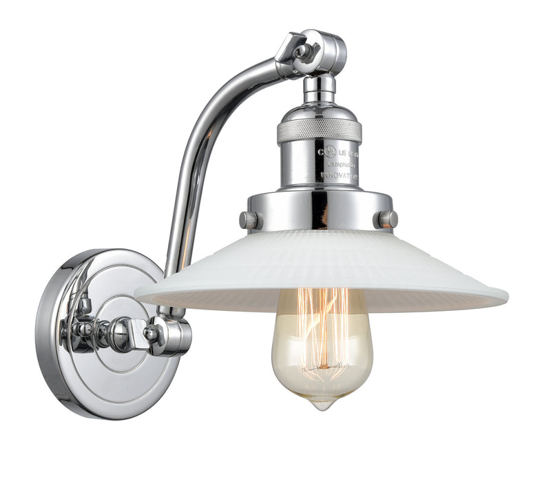 Innovations 515-1W-PC-G1 One Light Wall Sconce, Polished Chrome