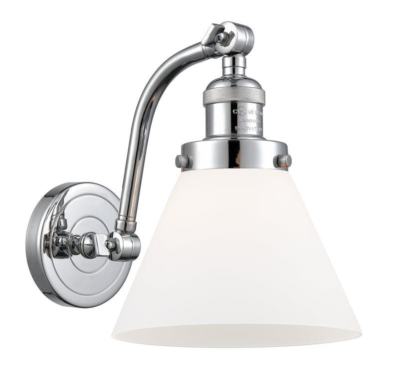 Innovations 515-1W-PC-G41 One Light Wall Sconce, Polished Chrome