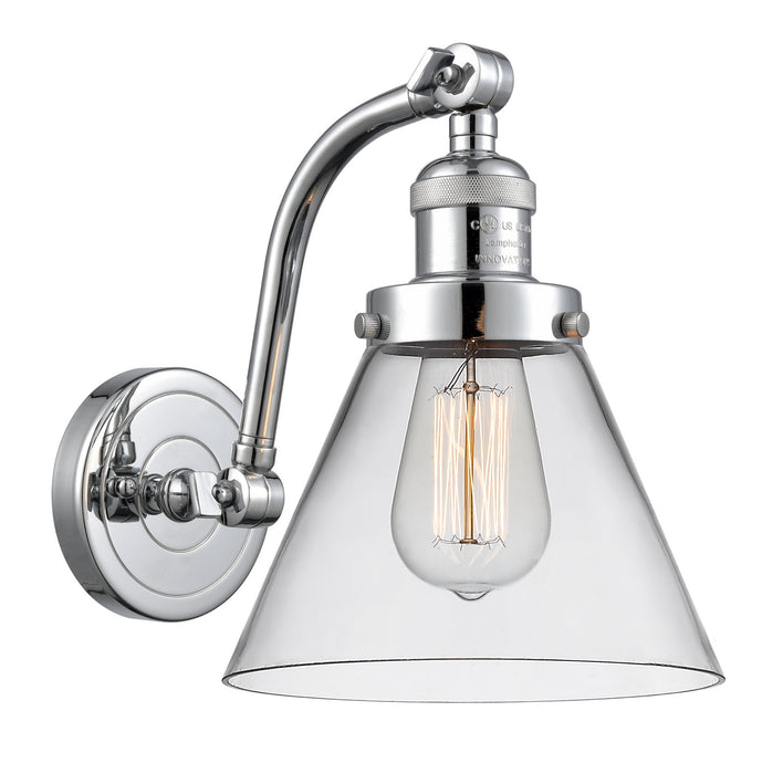 Innovations 515-1W-PC-G42 One Light Wall Sconce, Polished Chrome