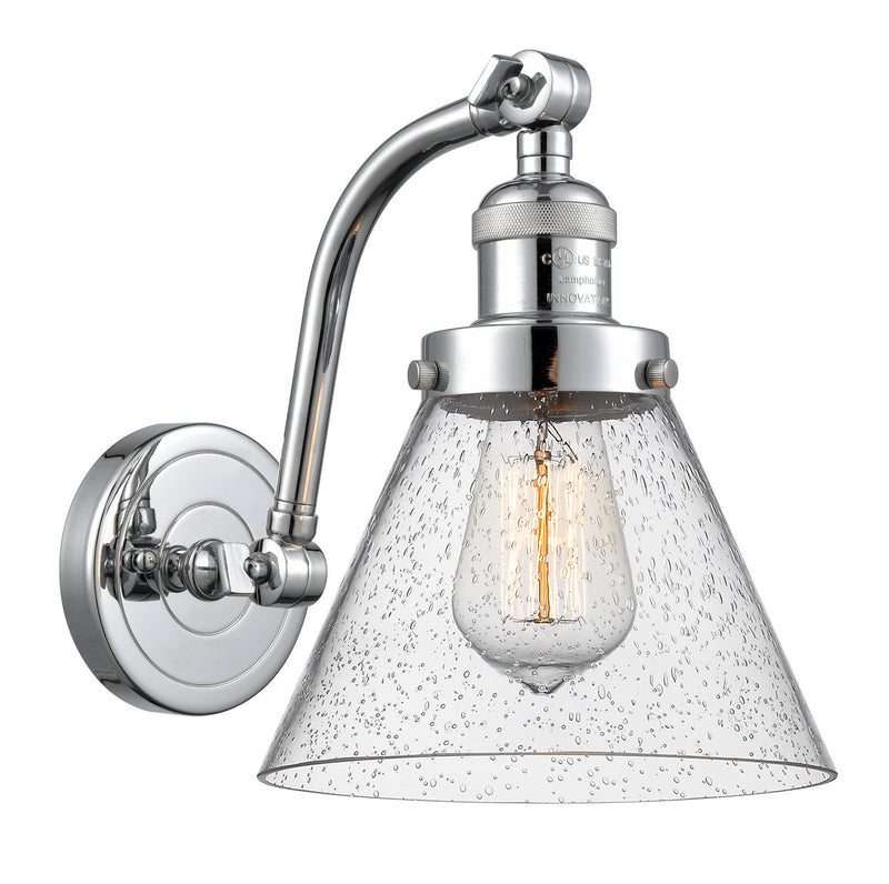Innovations 515-1W-PC-G44 One Light Wall Sconce, Polished Chrome