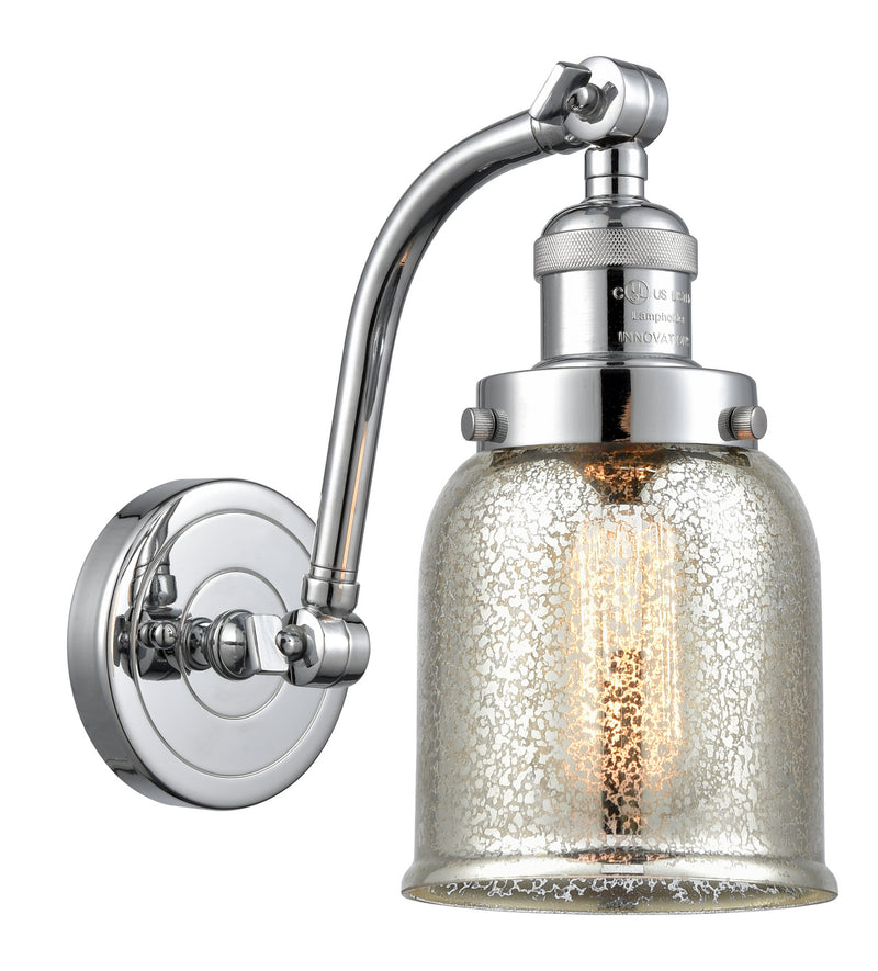 Innovations 515-1W-PC-G58 One Light Wall Sconce, Polished Chrome