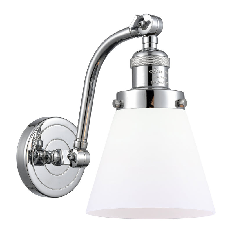 Innovations 515-1W-PC-G61 One Light Wall Sconce, Polished Chrome