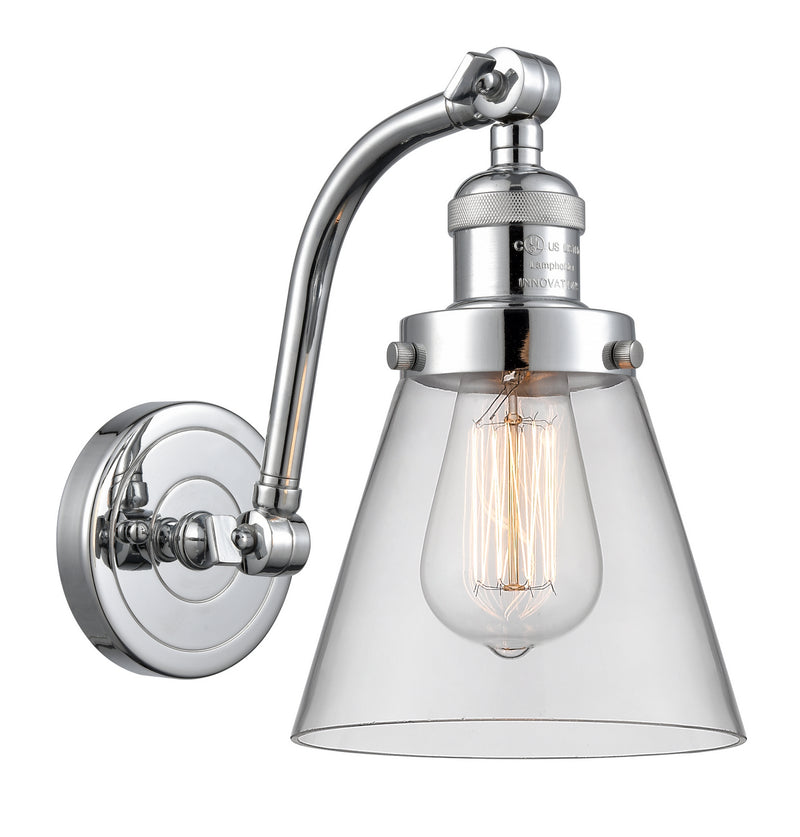 Innovations 515-1W-PC-G62 One Light Wall Sconce, Polished Chrome