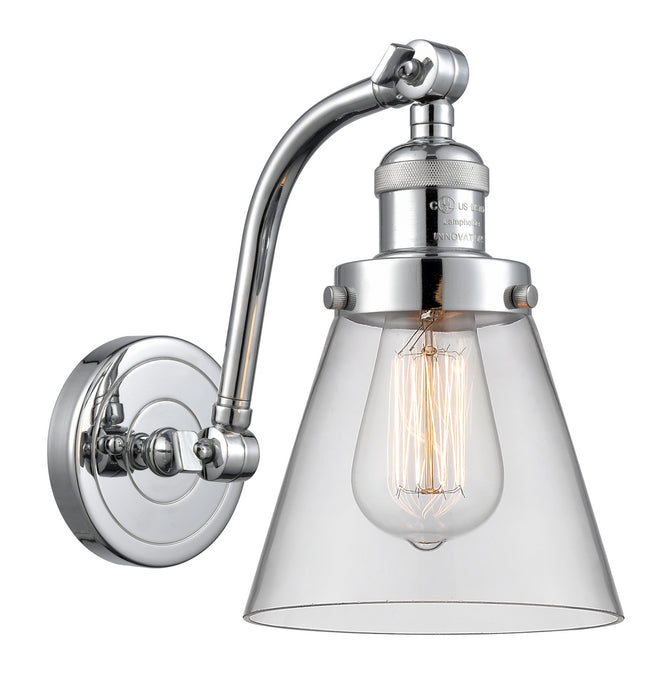Innovations 515-1W-PC-G62 One Light Wall Sconce, Polished Chrome