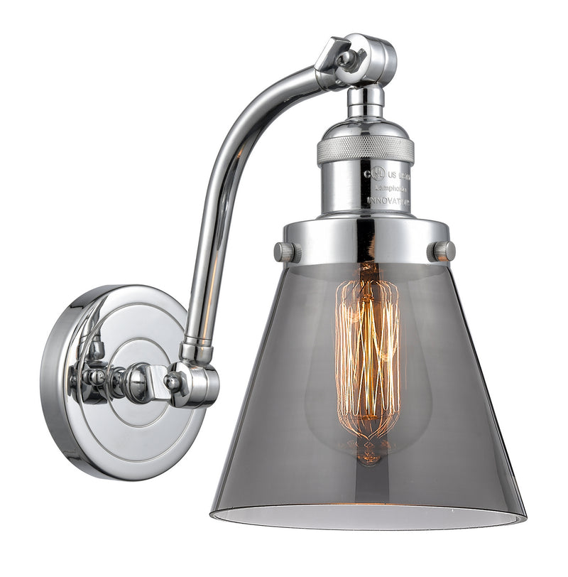 Innovations 515-1W-PC-G63 One Light Wall Sconce, Polished Chrome