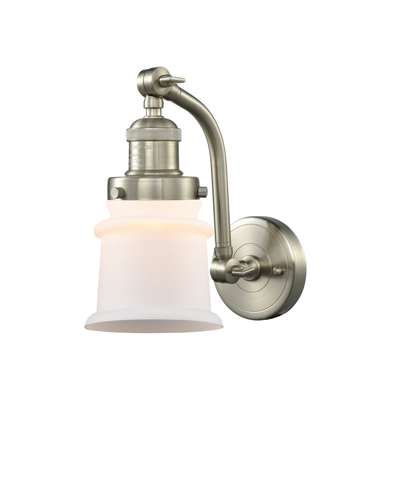Innovations 515-1W-SN-G181S One Light Wall Sconce, Brushed Satin Nickel