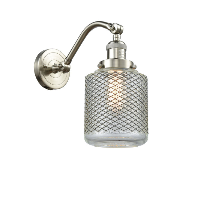 Innovations 515-1W-SN-G262 One Light Wall Sconce, Brushed Satin Nickel