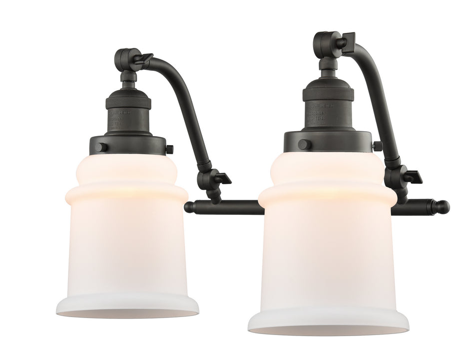 Innovations 515-2W-OB-G181 Two Light Bath Vanity, Oil Rubbed Bronze