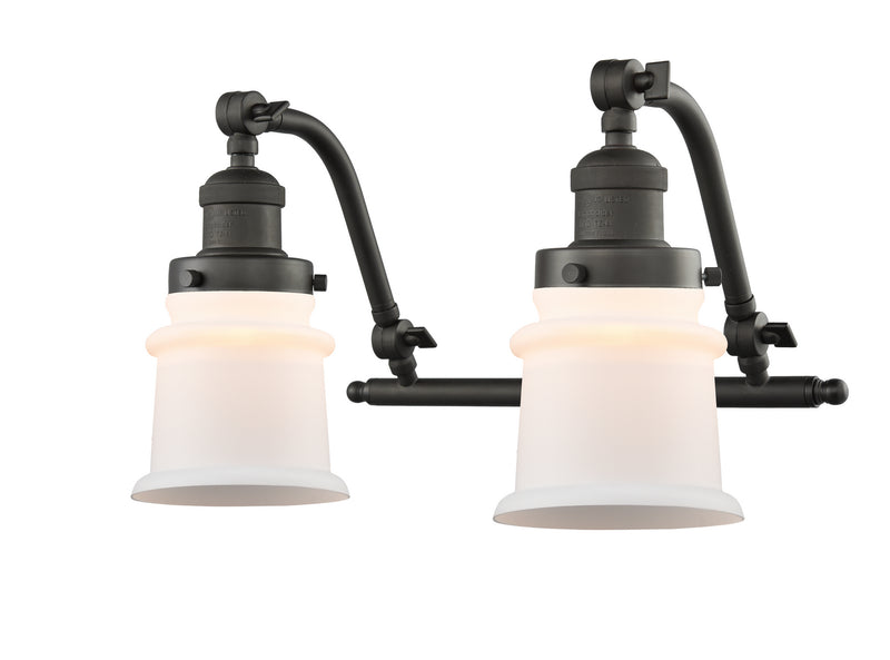 Innovations 515-2W-OB-G181S Two Light Bath Vanity, Oil Rubbed Bronze