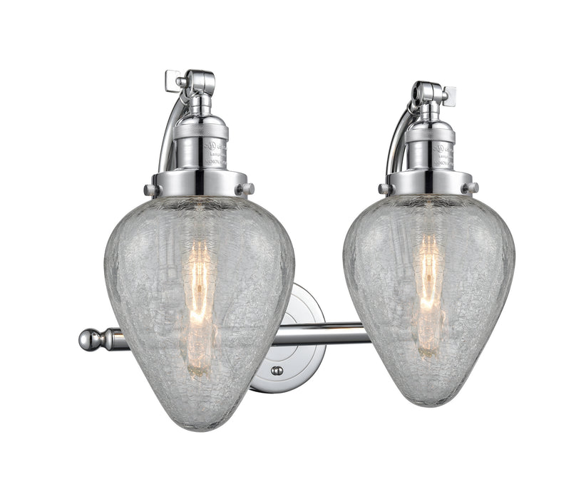 Innovations 515-2W-PC-G165 Two Light Bath Vanity, Polished Chrome