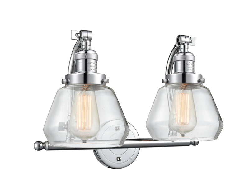 Innovations 515-2W-PC-G172 Two Light Bath Vanity, Polished Chrome