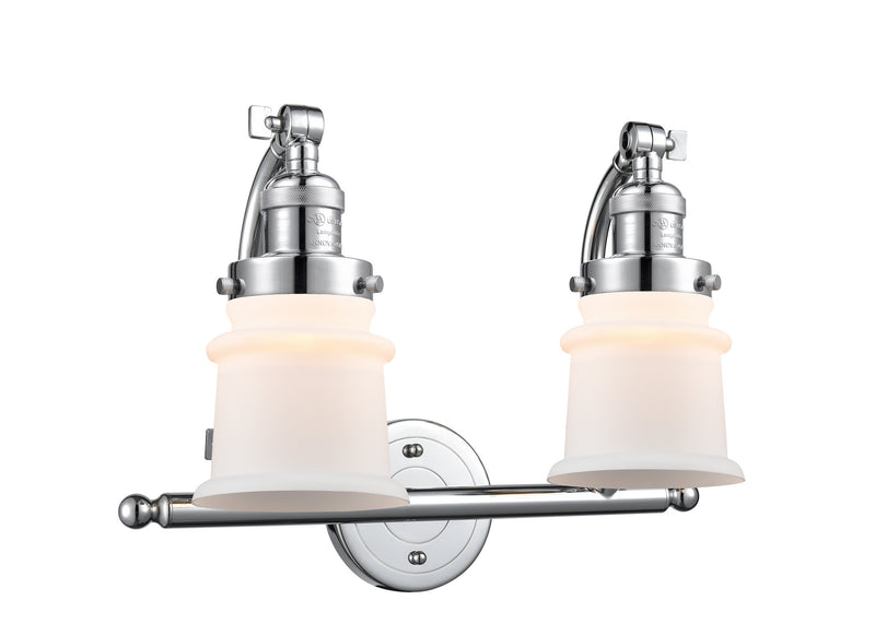 Innovations 515-2W-PC-G181S Two Light Bath Vanity, Polished Chrome
