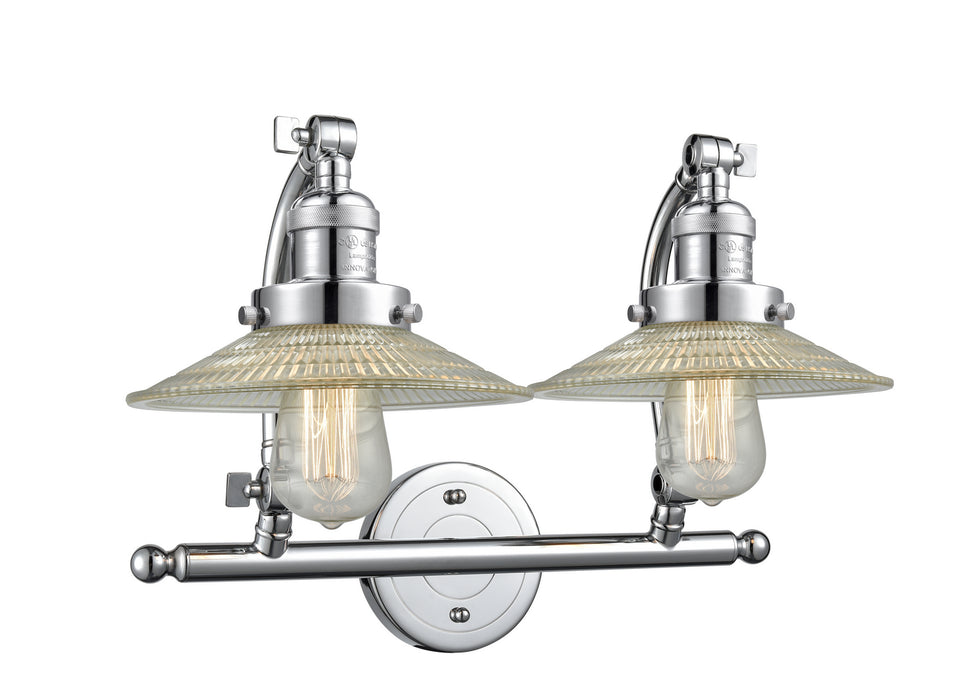 Innovations 515-2W-PC-G2 Two Light Bath Vanity, Polished Chrome