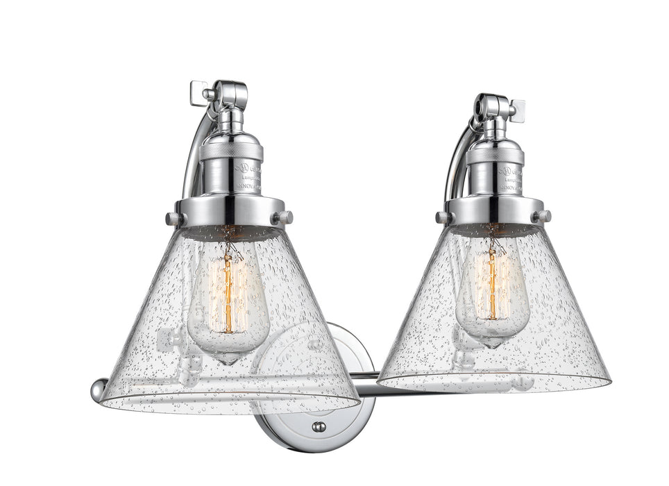 Innovations 515-2W-PC-G44 Two Light Bath Vanity, Polished Chrome