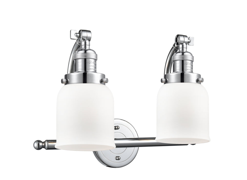 Innovations 515-2W-PC-G51 Two Light Bath Vanity, Polished Chrome