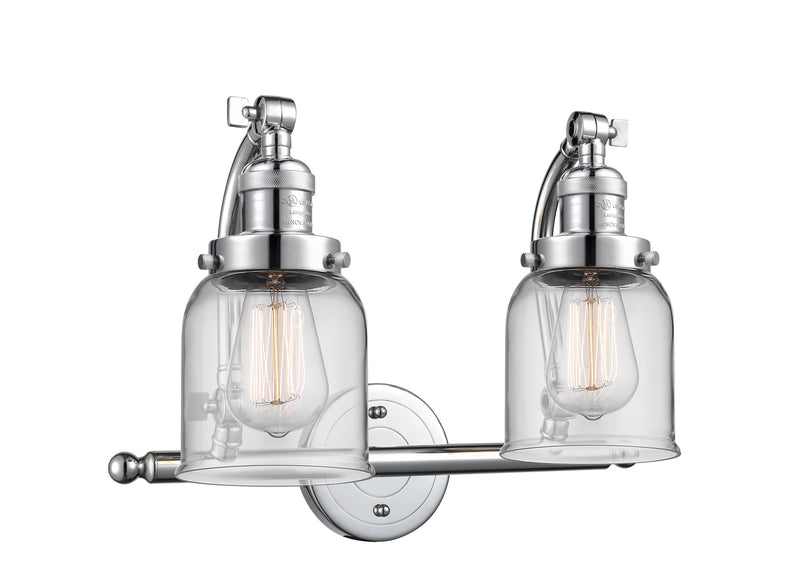 Innovations 515-2W-PC-G52-LED LED Bath Vanity, Polished Chrome