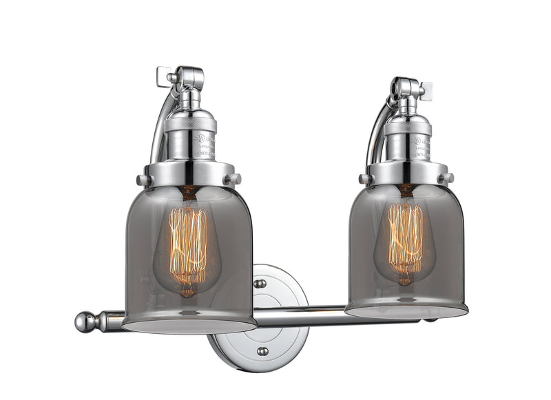 Innovations 515-2W-PC-G53 Two Light Bath Vanity, Polished Chrome
