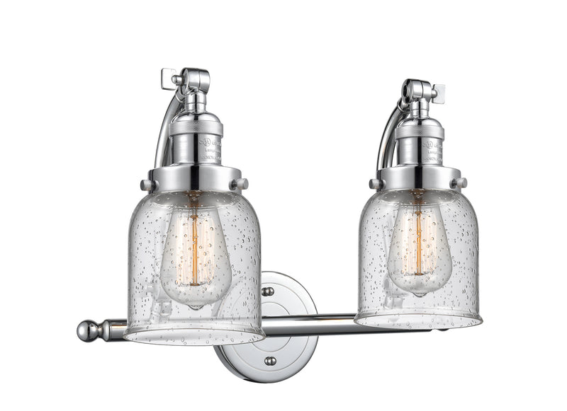 Innovations 515-2W-PC-G54-LED LED Bath Vanity, Polished Chrome