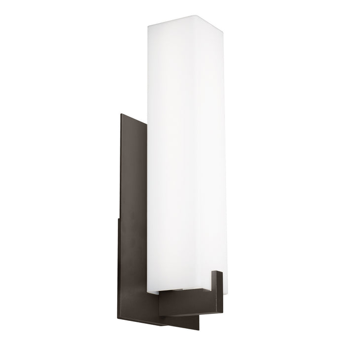 Visual Comfort Modern 700OWCOS84018YZUNVSLFSP LED Outdoor Wall Mount, Bronze