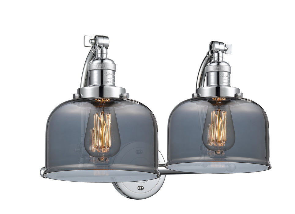 Innovations 515-2W-PC-G73 Two Light Bath Vanity, Polished Chrome