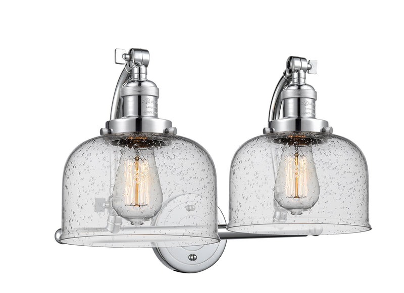Innovations 515-2W-PC-G74 Two Light Bath Vanity, Polished Chrome