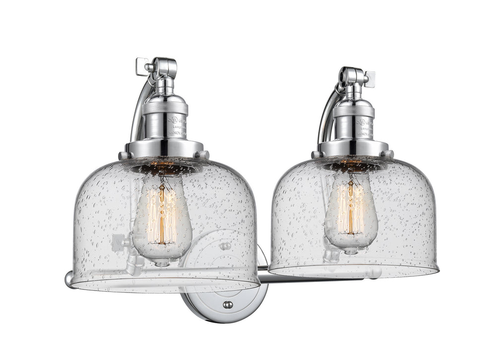 Innovations 515-2W-PC-G74 Two Light Bath Vanity, Polished Chrome