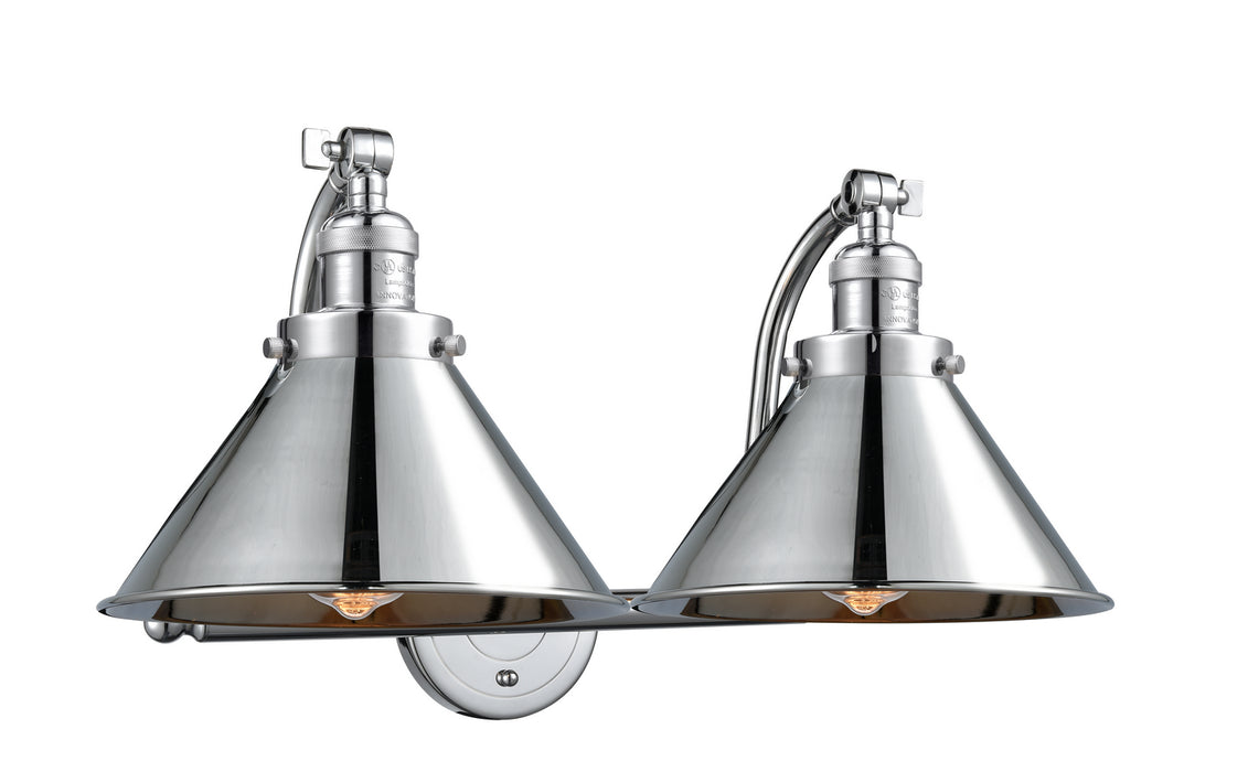 Innovations 515-2W-PC-M10-PC-LED LED Bath Vanity, Polished Chrome