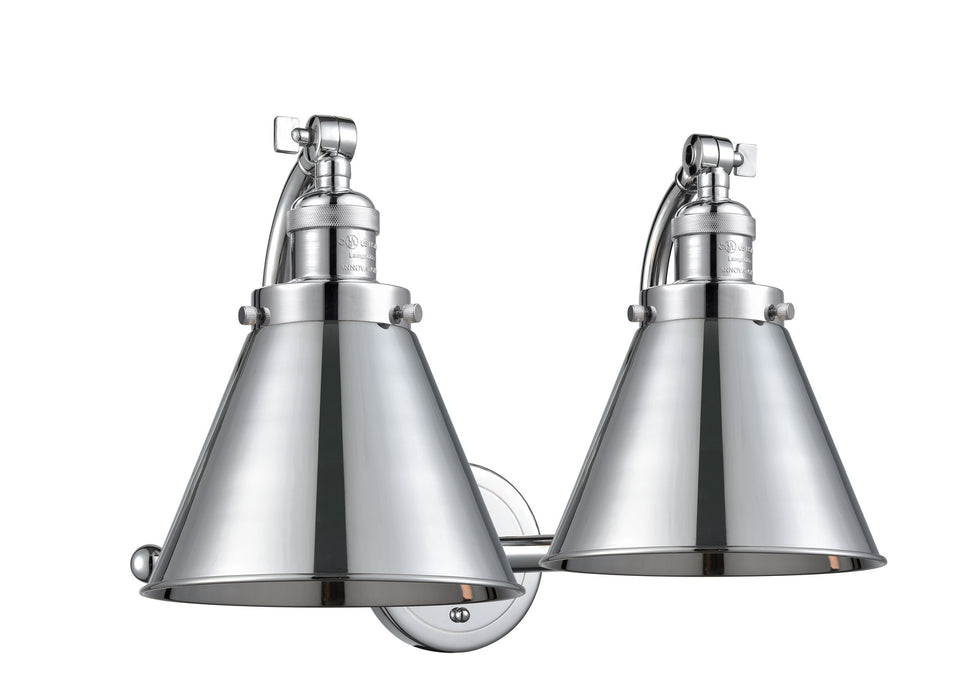 Innovations 515-2W-PC-M13-PC Two Light Bath Vanity, Polished Chrome