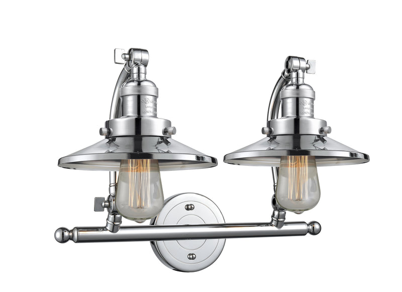 Innovations 515-2W-PC-M7-LED LED Bath Vanity, Polished Chrome