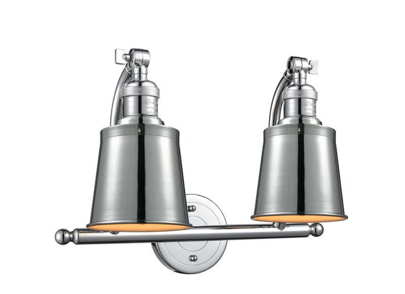 Innovations 515-2W-PC-M9-PC Two Light Bath Vanity, Polished Chrome