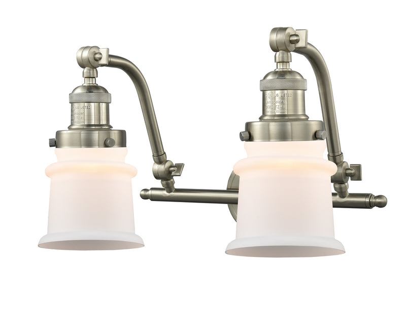 Innovations 515-2W-SN-G181S Two Light Bath Vanity, Brushed Satin Nickel