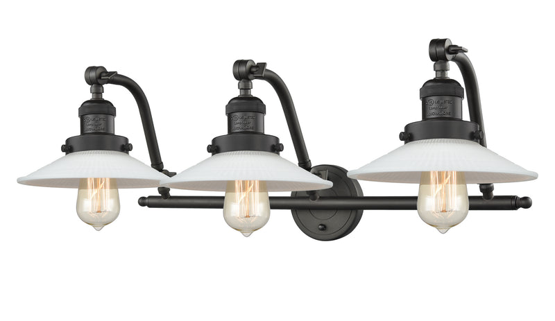 Innovations 515-3W-OB-G1 Three Light Bath Vanity, Oil Rubbed Bronze