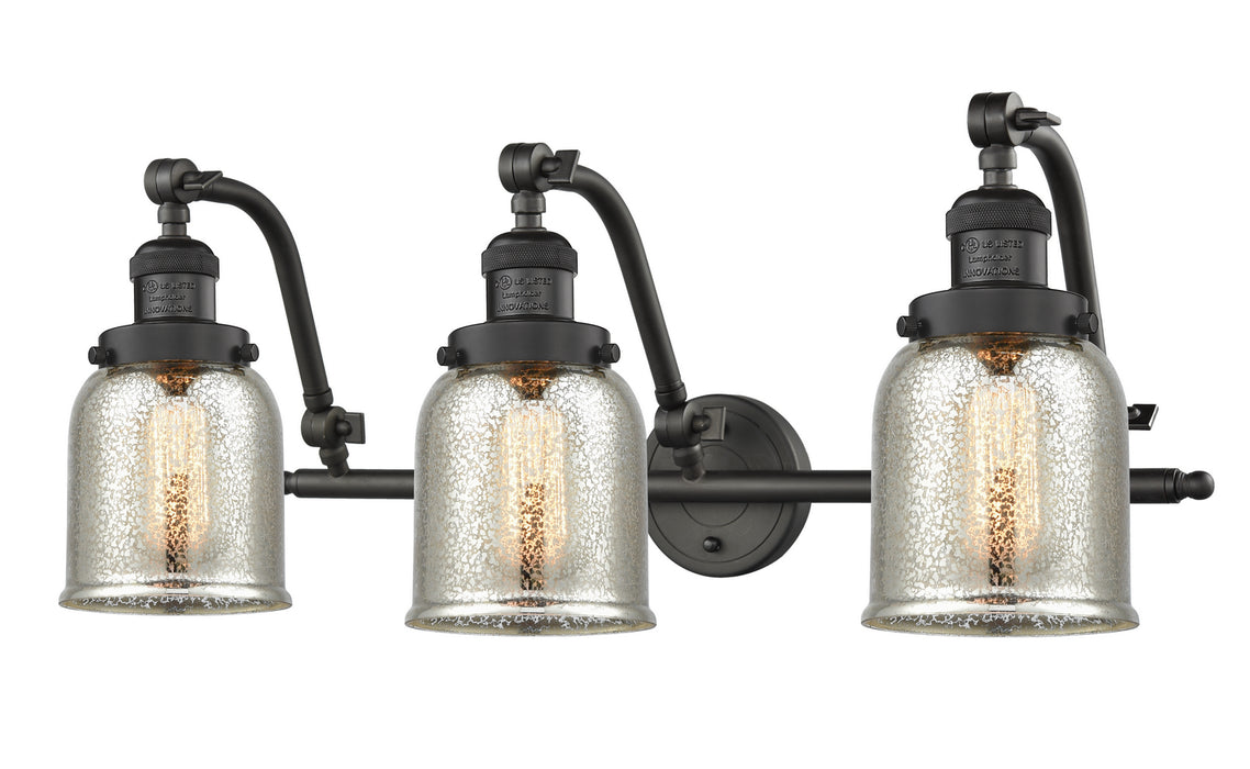 Innovations 515-3W-OB-G58 Three Light Bath Vanity, Oil Rubbed Bronze