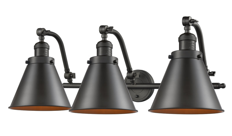 Innovations 515-3W-OB-M13-OB Three Light Bath Vanity, Oil Rubbed Bronze