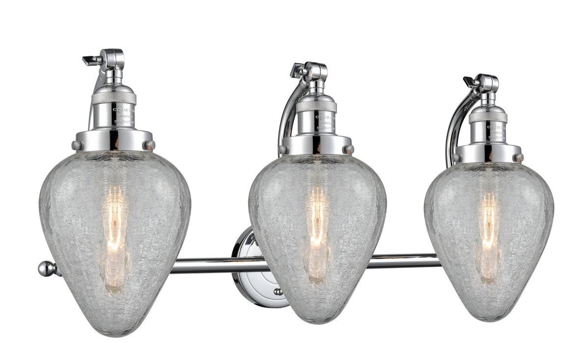 Innovations 515-3W-PC-G165 Three Light Bath Vanity, Polished Chrome