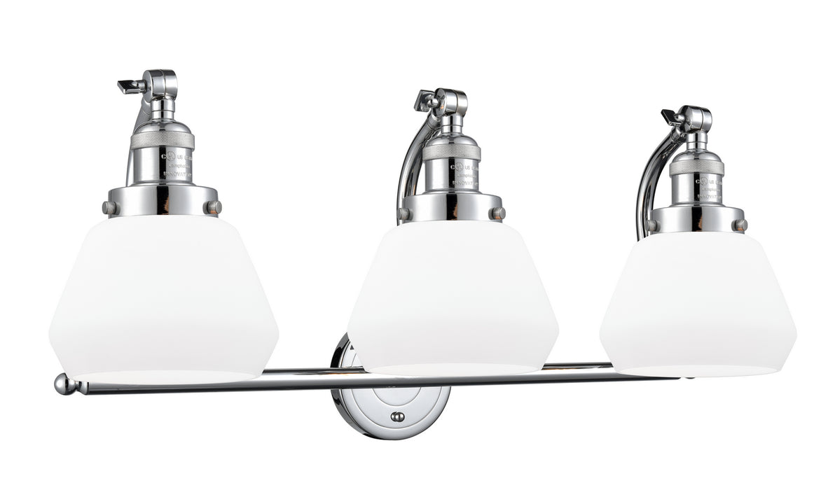 Innovations 515-3W-PC-G171 Three Light Bath Vanity, Polished Chrome