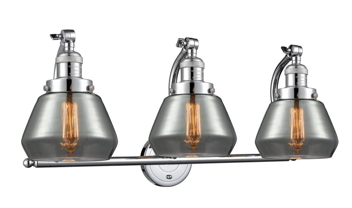 Innovations 515-3W-PC-G173-LED LED Bath Vanity, Polished Chrome