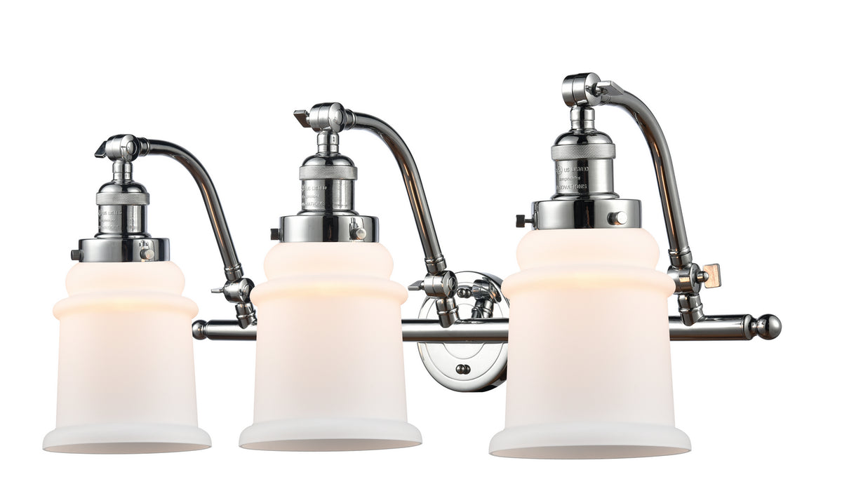 Innovations 515-3W-PC-G181 Three Light Bath Vanity, Polished Chrome